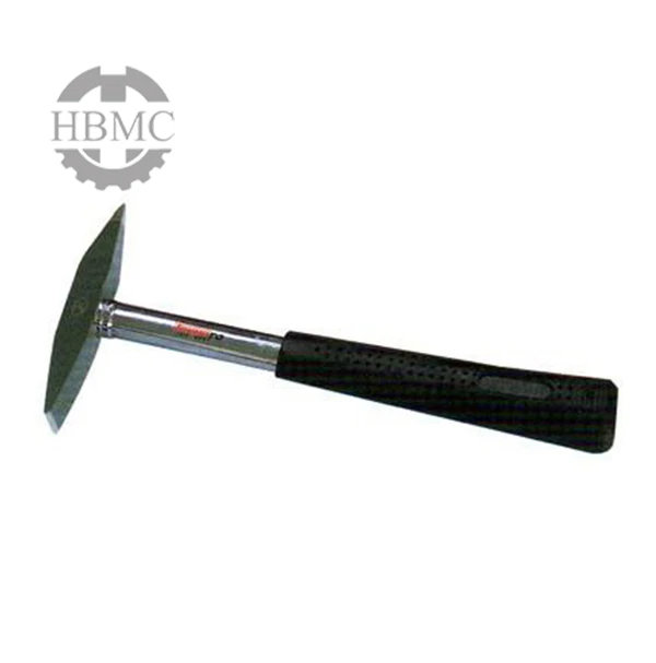 French type chipping hammer with  tubular steel handle